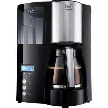 Кофеварка капельная Melitta Optima Timer 850Вт черный