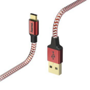 Кабель Hama 00178296 USB (m)-USB Type-C (m) 1.5м красный