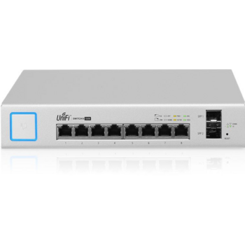 Коммутатор Ubiquiti UniFi US-8-150W-EU 8G 2SFP 8PoE+ управляемый