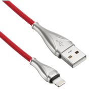 Кабель Digma USB (m)-Lightning (m) 1.2м красный