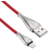 Кабель Digma USB (m)-Lightning (m) 1.2м красный