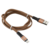 Кабель Digma LIGHT-1.2M-FLAT-BR USB (m)-Lightning (m) 1.2м коричневый плоский