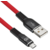 Кабель Digma USB (m)-micro USB (m) 1.2м красный плоский