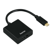 Переходник Hama 135725 DisplayPort (f)-USB Type-C (m) 0.1м черный