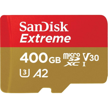 Флеш карта microSDXC 400Gb Class10 Sandisk SDSQXA1-400G-GN6MA Extreme + adapter