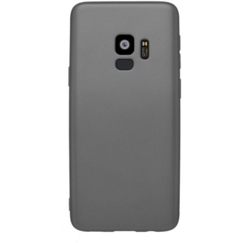 Чехол (клип-кейс) Deppa для Samsung Galaxy S9 Case Silk серый (89008)