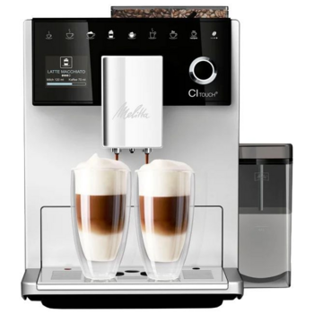 Кофемашина Melitta Caffeo F 630-101 CI Touch 1450Вт серебристый