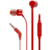Гарнитура вкладыши JBL Tune 110 1.2м красный проводные в ушной раковине (JBLT110RED)
