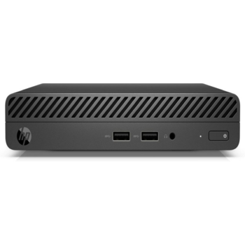 ПК HP 260 G3 Mini i3 7130U (2.7)/4Gb/SSD256Gb/HDG620/Windows 10 Professional 64/GbitEth/WiFi/BT/65W/клавиатура/мышь/черный