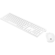 Клавиатура + мышь HP Pavilion 800 клав:белый мышь:белый USB беспроводная slim