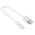 Кабель Digma USB A(m) Lightning (m) 0.15м белый