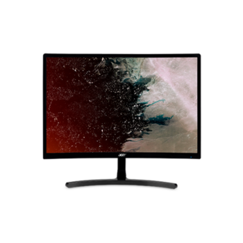 LCD Acer 23.6" ED242QRAbidpx черный {VA 1920х1080 4мс 144Гц 8bit Curved 250cd/m2 178°/178° 100M:1 DVI HDMI DisplayPort}