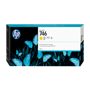 HP P2V79A Картридж HP 746 струйный желтый {HP DesignJet Z6/Z9+ series, (300 мл)}