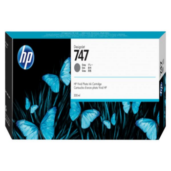 Картридж HP 747 300-ml Chromatic Gray Cartridge для HP DesignJet Z9+ , серый