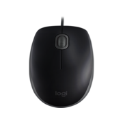 Мышь Мышь/ Logitech Mouse B110 Silent USB Black