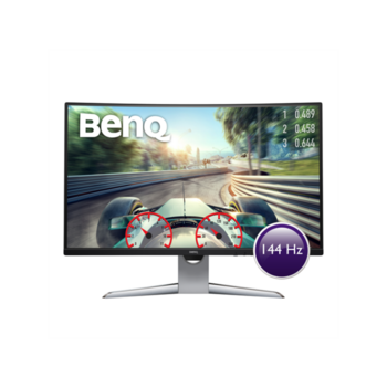 LCD BenQ 31.5" EX3203R серый {VA 2560x1440 144Hz 4ms 178/178 300cd 3000:1 8bit DisplayHDR400 2xHDMI2.0 DisplayPort1.2 FreeSync2 USB-C 2xUDB3.0 VESA}