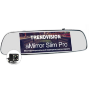 Видеорегистратор TrendVision aMirror Slim Pro черный 1080x1920 1080p 150гр. GPS внутренняя память:8Gb MT8382