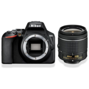 Зеркальный Фотоаппарат Nikon D3500 черный 24.2Mpix 18-55mm non VR AF-P 3" 1080p Full HD SDXC Li-ion (с объективом)