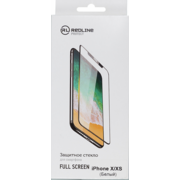 Защитное стекло для экрана Redline белый для Apple iPhone X/XS/11 Pro 1шт. (УТ000012296)