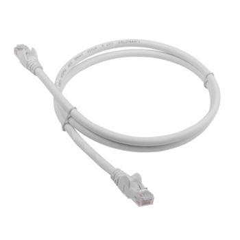 Патч-корд Lanmaster LAN-PC45/U6-3.0-GY вилка RJ-45-вилка RJ-45 кат.6 3м серый LSZH (уп.:1шт)