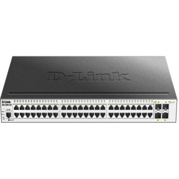 D-Link DGS-3000-52X/B2A Управляемый коммутатор 2 уровня с 48 портами 10/100/1000Base-T и 4 портами 10GBase-X SFP+