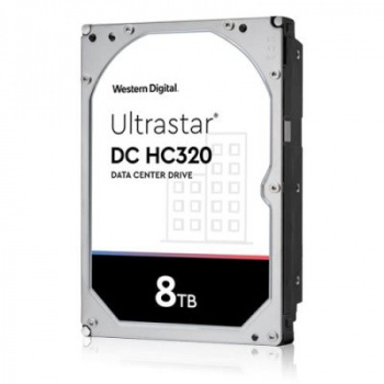 Жесткий диск Western Digital Ultrastar DC HС320 HDD 3.5" SAS 8Tb, 7200rpm, 256MB buffer, 512e (HUS728T8TAL5204 HGST), 1 year