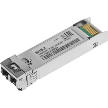 D-Link S310LX/A1A PROJ Промышленный SFP-трансивер с 1 портом 1000Base-LX для одномодового оптического кабеля (до 10 км)