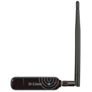 Сетевой адаптер WiFi D-Link DWA-137 N300 USB 2.0 (ант.внеш.съем+внутр.) 2ант.