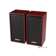 Perfeo колонки "CABINET" 2.0, мощность 2х3 Вт (RMS), махагон, USB