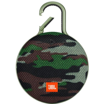 Колонка порт. JBL Clip 3 камуфляж 3.3W 1.0 BT 1000mAh (JBLCLIP3SQUAD)