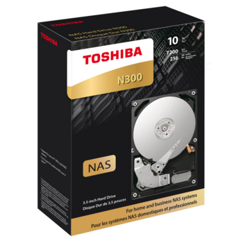 Жесткий диск Toshiba SATA-III 10Tb HDWG11AEZSTA Server N300 (7200rpm) 256Mb 3.5" Rtl