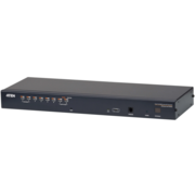 8-портовый KVM-переключатель высокой плотности Over the NET™ Cat 5 8 Port Master View KVM Switch