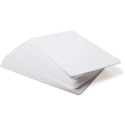 Пластиковые карты Zebra white PVC cards, 30 mil (500 cards)