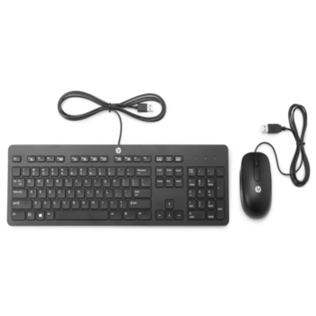 Клавиатура с мышью Keyboard and Mouse HP Slim USB (black)