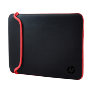Аксессуар Case Chroma Reversible Sleeve black/red (for all hpcpq 10-15.6" Notebooks) cons