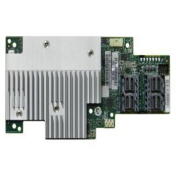 Плата контроллера RAID-массива Intel® RAID Module RMSP3AD160F Tri-mode PCIe/SAS/SATA Full-Featured RAID Mezzanine Module, SAS3516, 16 int. ports PCIe/SAS/SATA, RAID 0, 1, 10, 5, 50, 6, 60 +JBOD, Cache 4GB, SIOM PCIe x8 Gen3, vertical connectors