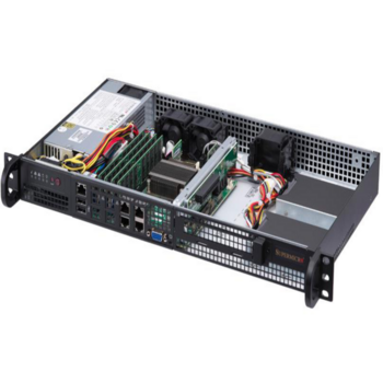 Серверная платформа Supermicro SERVER SYS-5019A-FTN4 (A2SDi-8C-HLN4F, CSE-505-203B) ( Intel® Atom® processor C3758, Single socket FCBGA 1310, 8-Core, TDP 25W, 1x 3.5" or 4x 2.5" internal drive bays, 4xDDR4 Up to 256GB ECC, 4 1GbE LAN, 1 dedicated IPMI LAN