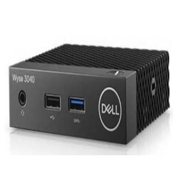 Тонкий клиент Dell Wyse 3040 (1.44)/2Gb/Flash: 16Gb/ThinOs/PCoIP/GbitEth/24W/3Y ProSupport/NO mouse/ NO keyboard/черный