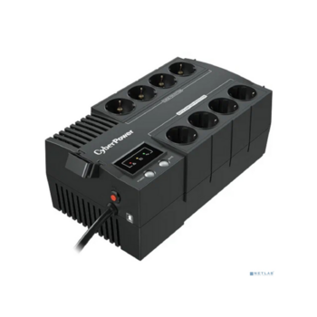 CyberPower BS850E NEW ИБП Line-Interactive, 850VA/480W USB, (4+4 EURO), 12В/5.5 Ач х 1