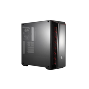 Корпус без БП Cooler Master MasterBox MB520, 2xUSB3.0, 1x120 Fan, w/o PSU, Black, Red Trim, DarkMirror Front Panel, ATX