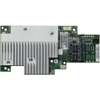 Плата контроллера RAID-массива Intel® RAID Module RMSP3CD080F Tri-mode PCIe/SAS/SATA Full-Featured RAID Mezzanine Module, SAS3508, 8 int. ports PCIe/SAS/SATA, RAID 0, 1, 10, 5, 50, 6, 60 +JBOD, Cache 4GB, SIOM PCIe x8 Gen3,, vertical connectors