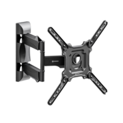 Кронштейн ONKRON Кронштейн ONKRON/ 32-65" макс. 400*400, 2 колена, наклон -5º+8º, поворот 180º макс, от стены 55-500мм, черный