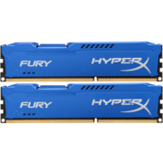 Модуль памяти Kingston DDR3 DIMM 16GB (PC3-15000) 1866MHz Kit (2 x 8GB) HX318C10FK2/16 HyperX Fury Series CL10