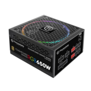 Блок питания Thermaltake ATX 650W Toughpower Grand RGB Sync 80+ gold (24+4+4pin) APFC 140mm fan color LED 9xSATA Cab Manag RTL [PS-TPG-0650FPCGEU-S]