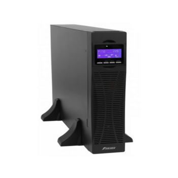 ИБП POWERMAN Online 3000 RT, LCD, двойного преобразования, 3000ВА, 2700Вт, 8 розеток IEC 60320 C13, 1 розетка IEC 320 C19, защита от КЗ, импульсных всплесков сети, перегрузки, разряда и перезаряда батареи. RJ11 / RJ45. Интерфейсы USB, RS232, SNMP, EPO. Се