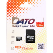Флеш карта microSDHC 8Gb Class10 Dato DTTF008GC10 w/o adapter