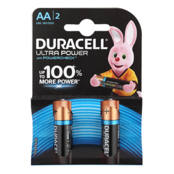 Батарея Duracell Ultra LR6-2BL MX1500 AA (2шт)