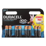 Батарея Duracell Ultra LR6-8BL MX1500 AA (8шт)