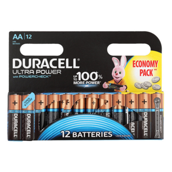 Батарея Duracell Ultra LR6-12BL MX1500 AA (12шт)