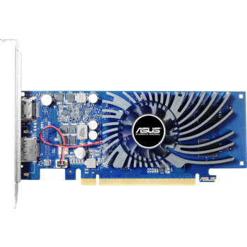 Видеокарта Видеокарта/ VGA ASUS NVIDIA GeForce GT 1030 2GB, GDDR5/64-bit, PCIe 3.0, 1xHDMI 2.0, 1xDP, 2-slot 90YV0AT2-M0NA00